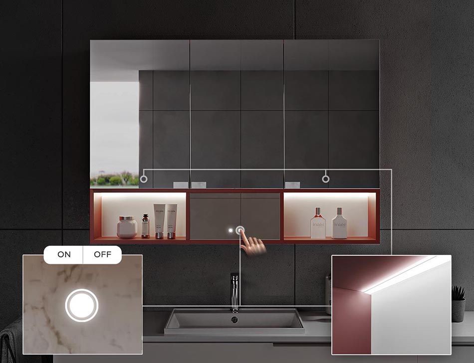 LED belysning i nisjer