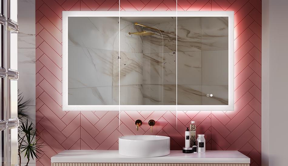 Juster lysstyrken i speilet på badet ditt!