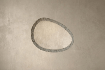 Speil med steinfiner