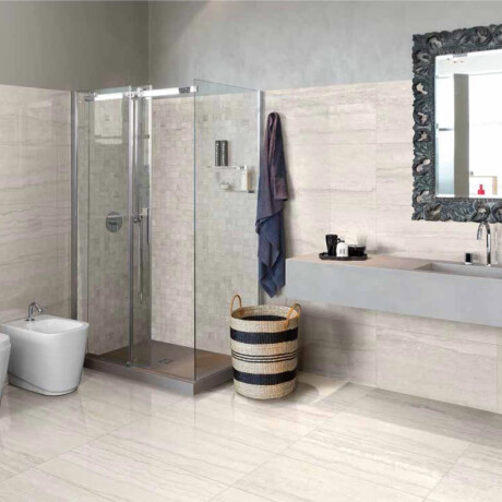 Gres til gulv, 60 x 120 cm, beige matt, A4H1063 Memento Travertino Ambra Mat #2