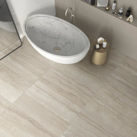 Gres til gulv, 60 x 120 cm, beige matt, A4H1063 Memento Travertino Ambra Mat #4