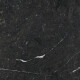 Glasert keramisk flis til gulv, 60x120, svart med gullåre, blank, rektifisert, A4H109 Pierre Black #9