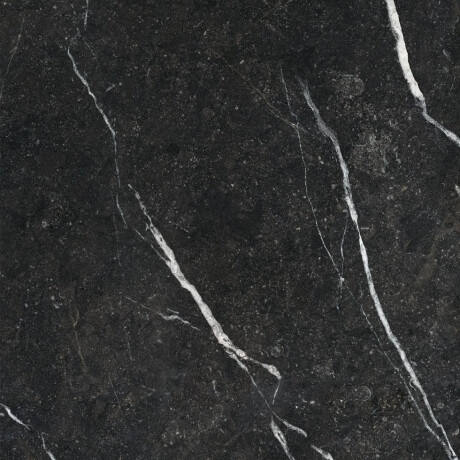 Glasert keramisk flis til gulv, 60x120, svart med gullåre, blank, rektifisert, A4H109 Pierre Black #33
