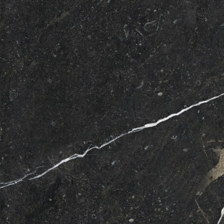 Glasert keramisk flis til gulv, 60x120, svart med gullåre, blank, rektifisert, A4H109 Pierre Black #38