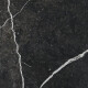 Glasert keramisk flis til gulv, 60x120, svart med gullåre, blank, rektifisert, A4H109 Pierre Black #40
