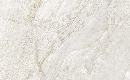 Glasert steingods til gulv, 60 x 120 cm, lys grå, steinmatt, A4H1127 Agathos White