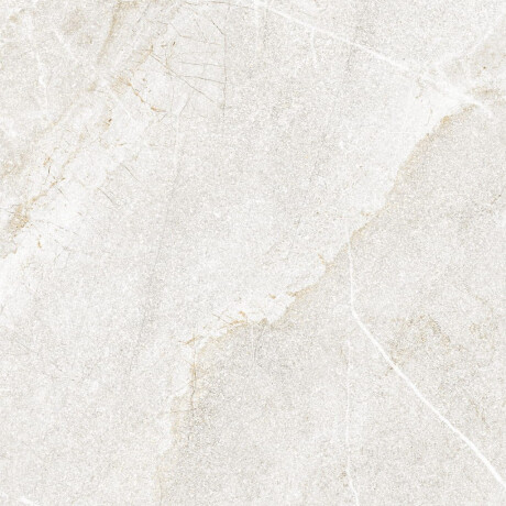 Glasert steingods til gulv, 60 x 120 cm, lys grå, steinmatt, A4H1127 Agathos White #7