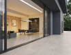 Glasert steingods til gulv, 120 x 280 cm, grå stein, matt, A4H1129 Agathos Grey