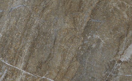 Glasert steingods til gulv, 60 x 120 cm, brun, steinaktig, matt, A4H1135 Agathos Multicolor