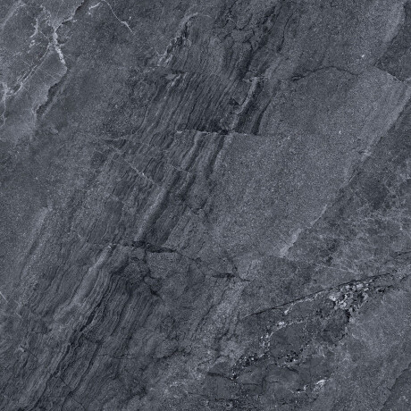 Glasert gulvflis 120x120 cm, antrasitt, steinmatt, A4H1138 Agathos Anthracite #1