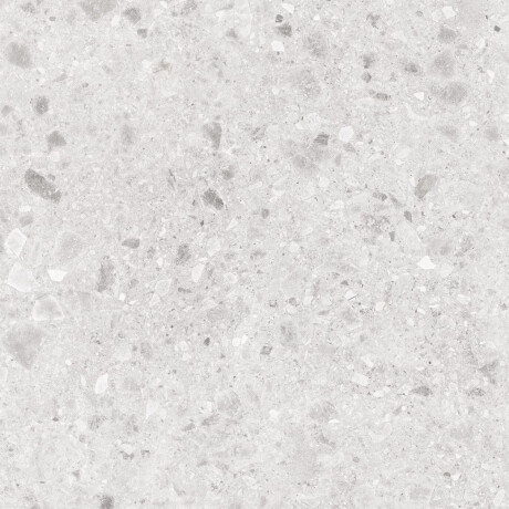 Glasert steinflis 90x90, lys grå, Ivory A4H145, terrazzo #1