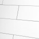 Keramisk veggflis 10x30, hvit matt, flat, A4H18 Blanco Mate #2