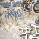 Glasert gulvflis i stort format, 120 x 280 cm, matt beige, rektifisert, A4H255 City Graffiti Beige #4