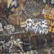 Glasert storformat gulvflis 120x280 cm, matt, rektifisert A4H262 City Graffiti Multicolor #6