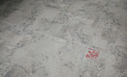 Gres til gulv 60x60 Carpet Grigio, matt, rektifisert A4H34 Patchwork