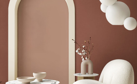 Glasert gulvflis 60x120 cm, rosa matt, rektifisert A4H365 Mood Gentle
