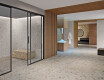 Glasert gulvflis 120 x 280 cm, beige, matt, rektifisert terrazzo, A4H406 Ceppo Di Gre Warm