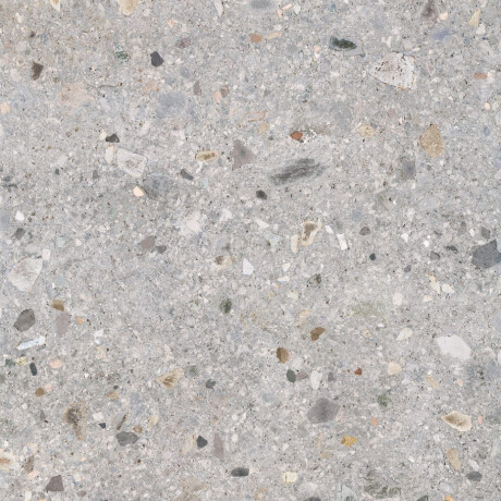 Glasert gulvflis 120 x 280 cm, grå, matt, rektifisert terrazzo, A4H416 Ceppo Di Gre Multi #2