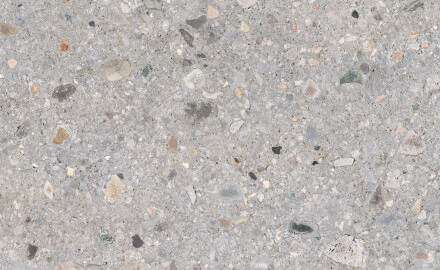 Glasert gulvflis 120 x 120 cm, grå terrazzo, matt, rektifisert, A4H417 Ceppo Di Gre Multi