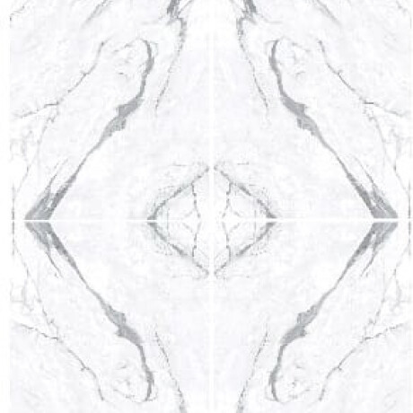 Glasert gulvflis 120x280, blank, rektifisert A4H453 Statuario Superiore Bookmatch #2