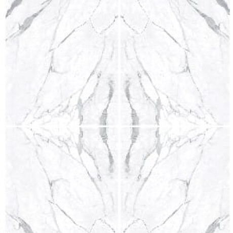 Glasert gulvflis 120x280, blank, rektifisert A4H453 Statuario Superiore Bookmatch #3