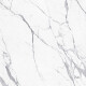 Glasert gulvflis 120x120, blank, med grå årer, rektifisert A4H454 Statuario Superiore #6