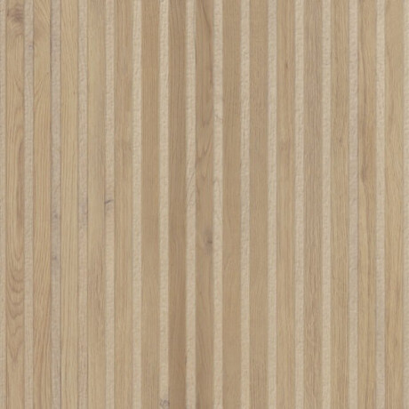 Rillet gulvfliser i treimitasjon med varm trefarge, 60x120, matt, A4H509 Frame Rigat-One Mid #1