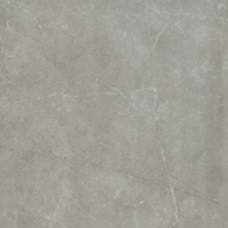 Gres til gulv, 60 x 120 cm, grå med lyse årer, matt, A4H613 Ermetica Grigio #1