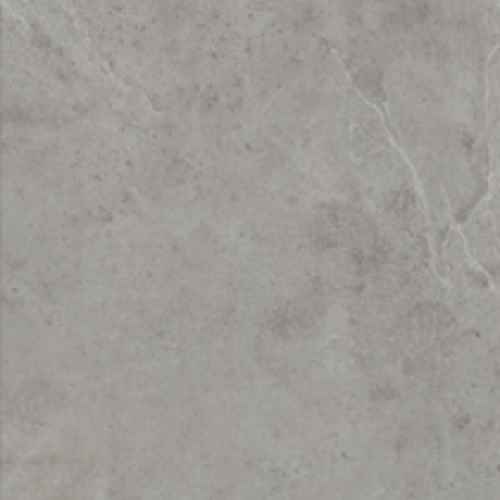Gres til gulv, 60 x 120 cm, grå med lyse årer, matt, A4H613 Ermetica Grigio #2