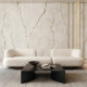 Storformatfliser 120x280, marmor med varme årer, matt A4H632 Dubai Gold #8