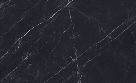 Storformatfliser 120x280, svart marmor med hvite årer, blank overflate A4H687 Markina Black