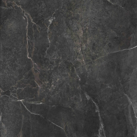 Glasert steingods til gulv, 60 x 120 cm, matt svart, rektifisert, A4H85 Iroc Black #7