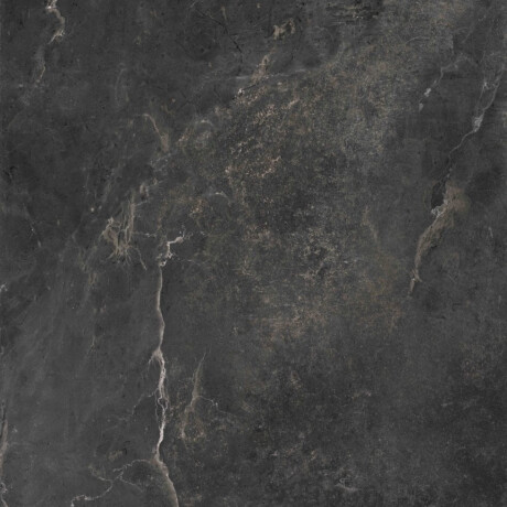 Glasert steingods til gulv, 60 x 120 cm, matt svart, rektifisert, A4H85 Iroc Black #15