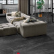 Glasert steingods til gulv, 60 x 120 cm, matt svart, rektifisert, A4H85 Iroc Black #18