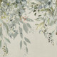 Veggfliser 60x120 cm, grå med blomstermønster, matt A4H918 Flower #1