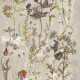 Veggfliser 60x120 cm, grå med blomstermønster, matt A4H919 Glame #1