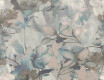 Veggfliser 60x120 cm, grå med blomstermønster, matt A4H921 Jam
