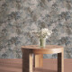 Veggfliser 60x120 cm, grå med blomstermønster, matt A4H921 Jam #4
