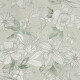Veggfliser 60x120 cm, grå med blomstermønster, matt A4H923 Lirio #4