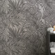 Veggfliser 60x120 cm, grå med plantemønster, matt A4H925 Panaria #1