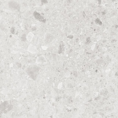 Glasert steingods til gulv 60x120 Ivory, lys grå, matt, rektifisert A4H95 Terrazzo #1