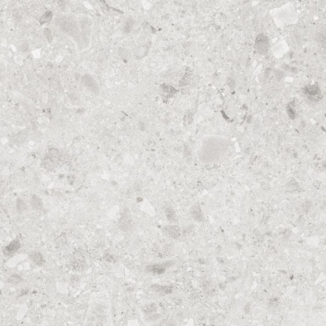 Glasert steingods til gulv 60x120 Ivory, lys grå, matt, rektifisert A4H95 Terrazzo #3