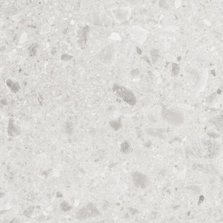 Glasert steingods til gulv 60x120 Ivory, lys grå, matt, rektifisert A4H95 Terrazzo #6