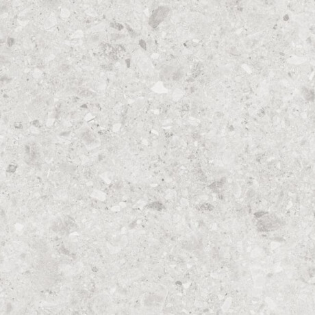 Glasert steingods til gulv 60x120 Ivory, lys grå, matt, rektifisert A4H95 Terrazzo #7