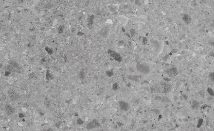 Glasert keramisk flis til gulv 60x120 Grey, matt, rektifisert A4H97 Terrazzo