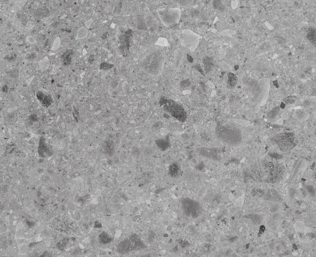 Glasert keramisk flis til gulv 60x120 Grey, matt, rektifisert A4H97 Terrazzo