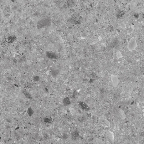 Glasert keramisk flis til gulv 60x120 Grey, matt, rektifisert A4H97 Terrazzo #5