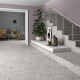 Glasert keramisk flis til gulv 60x120 Grey, matt, rektifisert A4H97 Terrazzo #10