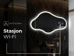 LED-badsspeil med uregelmessig form C222 #6