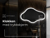 LED-badsspeil med uregelmessig form C222 #7